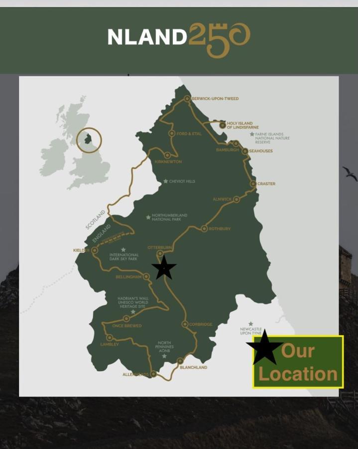 Wild Northumberland Glamping Villa Hexham Eksteriør bilde